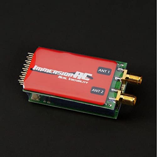 IRC ImmersionRC 112dbi EzUHF Receiver 8 Channel Diversity Long Range UHF Receiver RX for RC FPV Fixed-Wing Only 19g