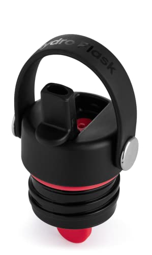 Image of Hydro Flask Straw Cap for Standard Mouth Bottles, Leakproof Straw Lid