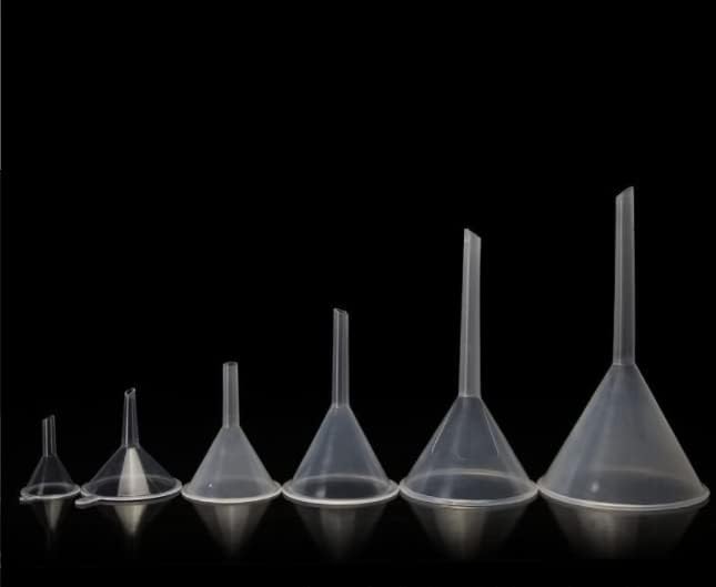 Miniatura 6 de Embudo de cocina Embudo de plástico para llenar botellas, conservas y cocinar (juego de 3 piezas de tamaño grande)