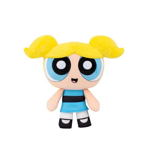 Jazwares Warner Bros. Discovery The Powerpuff Girls 8-Inch Bubbles Plush - Super-Soft and Huggable Plush Toy - Official Licensed Plush - for All Ages