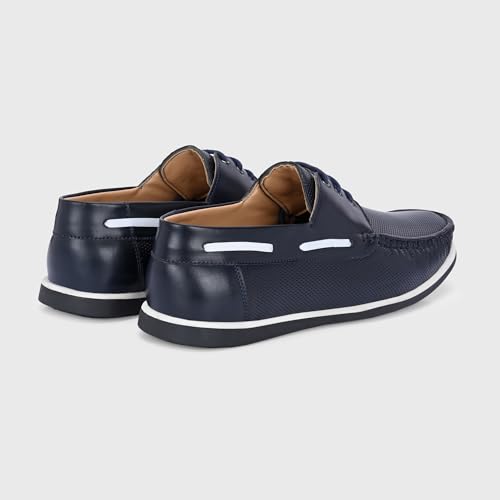 Image of Centrino Office Formal Shoes for Men | Shoes for Man Stylish | Lace-Up Design | Cushioned Insole | Lightweight Comfortable Leather Shoes | Mens Formal Shoes for Business Professional & Daily Office Wear (7630)