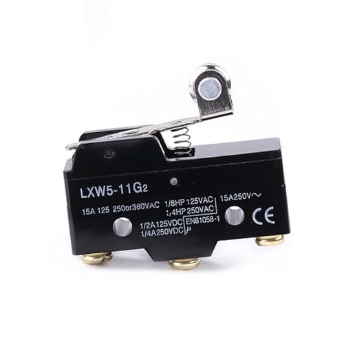Interruptor de límite LXW5-11G2 de palanca de rodillo con bisagra corta CA 380V
