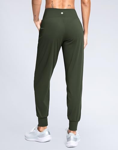 Image of SANTINY Women's Joggers Pants with Pockets Lightweight High Waisted Athletic Gym Workout Pants for Women Yoga Travel