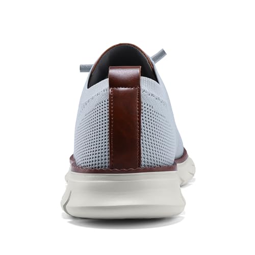 Image of Wearbreeze Men's Business Casual Oxford Sneakers - Lightweight Lace-Up Dress Shoes for Work, Travel & Daily Commute