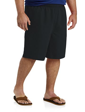 DXLBig + Tall Essentials Men's Big and Tall Quick-Dry Swim Trunks