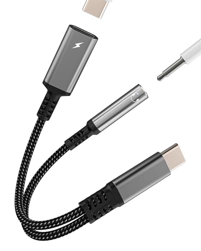 USB C to 3.5mmCzWbNϊA_v^[i2in1jType-C[dhO ΉiPhone 16 15 Pro Max Apple ΉiPadΉ AUXI[fBI ΉSamsung S25 S24 S23 AndroidԍڑΉ