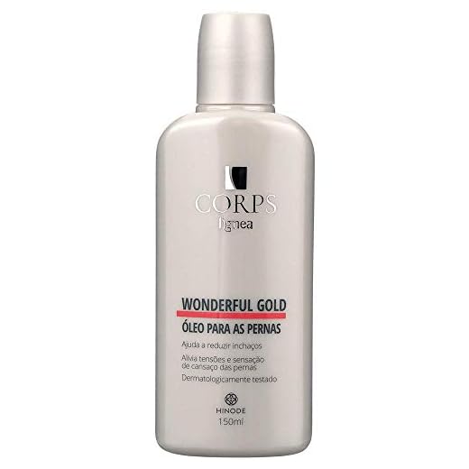 Wonderful Gold Óleo para as Pernas