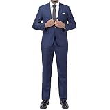 [FOMANSH] スーツ メンズ 上下セット 1つボタン スリム メンズズーツ 2点セット 大きいサイズ M-6XL ビジネス 演出 クリスマス