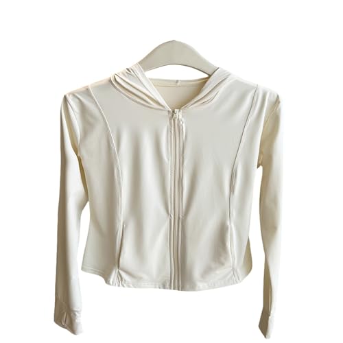 Chaqueta de protección solar para mujer en forma delgada 7