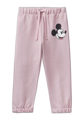 Pantalon mixte enfant United Colors of Benetton lilla en coton confortable
