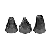 Spa Sciences MIO Pore Extraction Tips - Set of 3 - Small, Medium, Large Ovals - Compatible with MIO Microdermabrasion Suction Tool - For Skin Resurfacing - All Skin Types