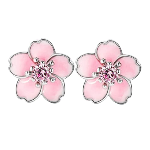 Boucles d'oreilles à fleurs en argent sterling pour illuminer vos soirées et fêtes