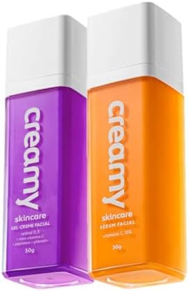 Kit Creamy Skincare Vitamina C Retinol (2 produtos)