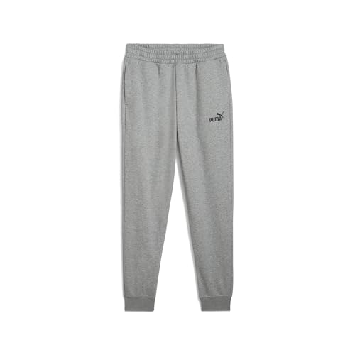 Puma ESS No. 1 Logo Sweatpants FL cl, Pantalon tricoté Homme, Medium Gray Heather,