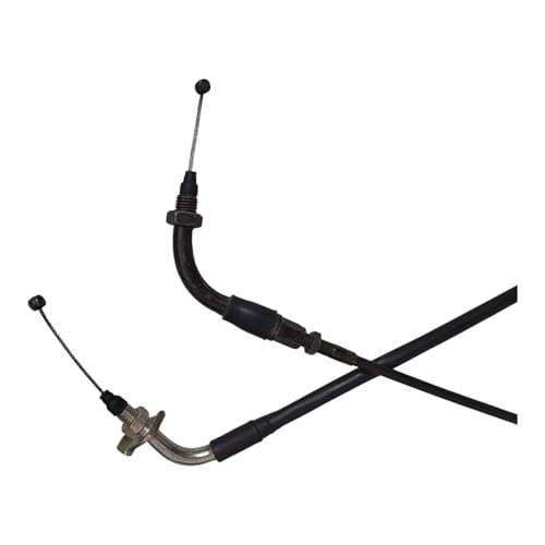 Image of Accelerator Cable for Activa 6G BS-6, Dual A+B Throttle Control Cable, Black, 2019-2020 Models (A+B Combo Set)