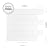 Smart Tiles - Peel and Stick Backsplash - Subway Norden V1 White - 10 Sheets of 10.95" x 9.70" - 3D Stick on Tiles for Kitchen and Bathroom Backsplashes
