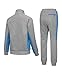 Little Donkey Andy Girls Jogger 2 Piece Fashion Fall Outfits Oversize Sweatshirt and Sweatpant Sweatsuit Sets with Pockets (Light Grey 164CM)