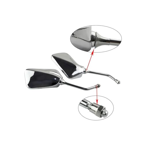 Espejo retrovisor motocicleta acabado premium para modelos CB750 y CB1300 4
