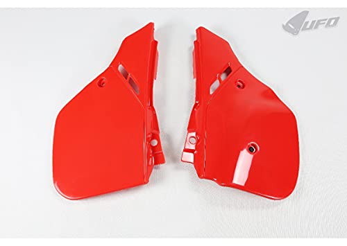 Parties latérales rouges Honda CR 250 1988 UFO PLAST carénage