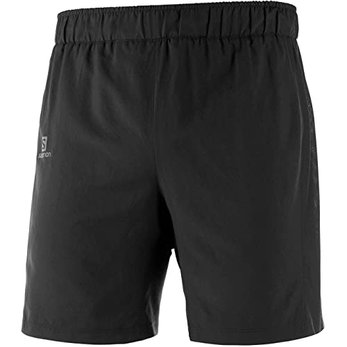 Salomon Agile 2in1 Shorts Uomo Trail Running Escursionismo, Uomo, Nero, S