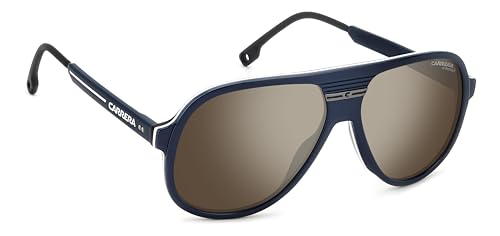 Image of Carrera Mens C Sport 07 /S Pilot Sunglasses, Matte Black Gold, 59mm
