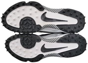 Nike Vapor Pro 3/4 Destroyer Turf Mid Men's Football Cleats Black Silver White Grey 527879-010 Size 17 M US
