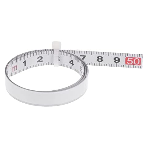 sourcing map 50cm Self Adhesive Tape Measure Cover