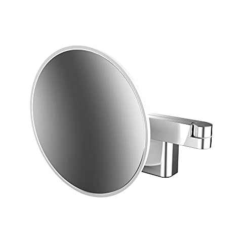 Emco EVO - Espejo de Afeitar con Brazo Doble articulado y iluminación LED Cover