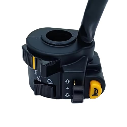Commande clignotant moto 12V avec interrupteur antibrouillard et klaxon
