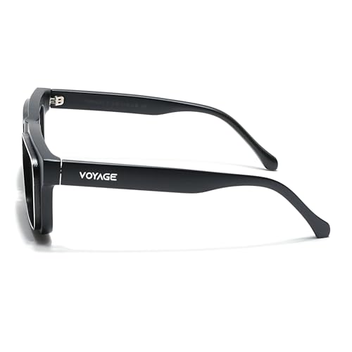 Image of Voyage UV Protected Square Sunglasses for Men & Women