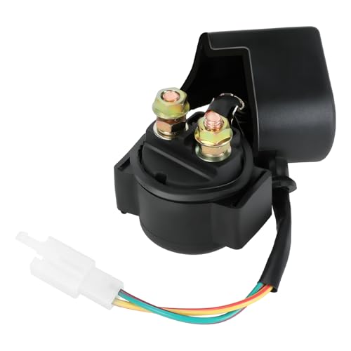 HIAORS GY6 Starter Solenoid for ATV, Scooter, Dirt Bikes