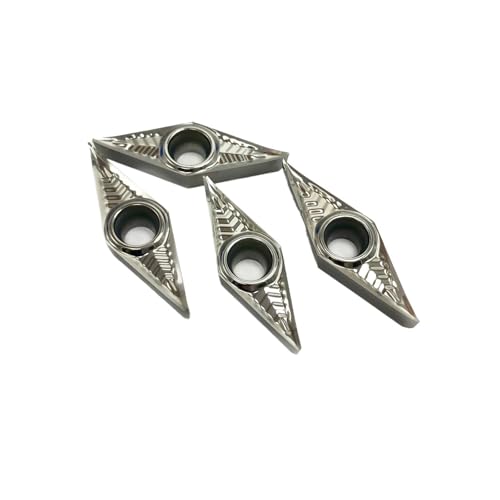 10 Piezas Insertos de Aluminio VCGT160402 VCGT160404 VCGT160408-AK H01