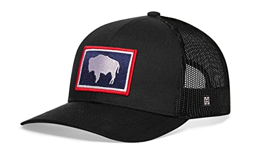 Image of HAKA State Flag Series Trucker Hat for Men & Women, Adjustable Baseball Hat, Golf Hat Snapback