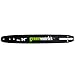 GreenWorks 29102 Replacement Chain Saw Bar, 14-Inch