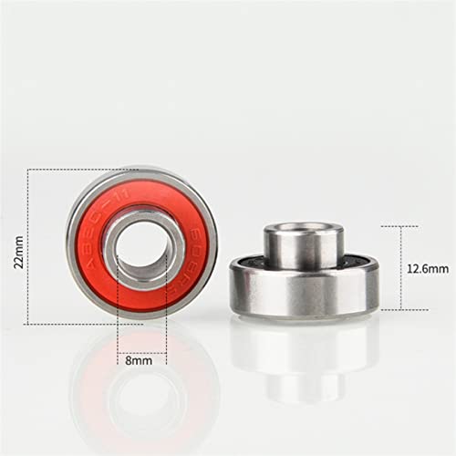 Rodamiento 608-2RS para eliminar ruidos y frenazos en ruedas de patines y tablas 5
