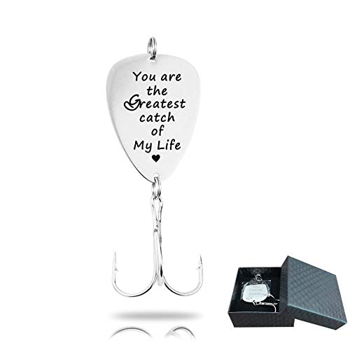 Fishing Hook Lure Gift You are The Greatest Catch of My Life Love Fishing Fisherman Gift