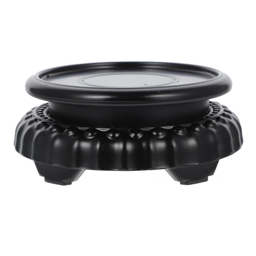 VINTORKY Base Decorativa Rotativa para Jarrón y Bonsái Soporte Redondo para Decoración De Hogar De Altura para Centros De Mesa y Plantas