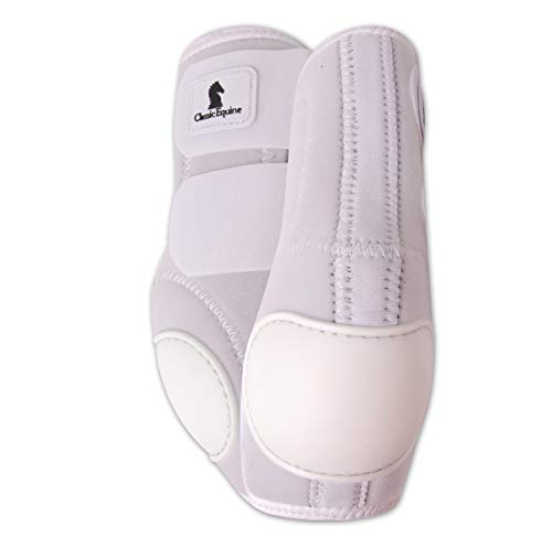 Classic Equine Neoprene Skid Boots, White