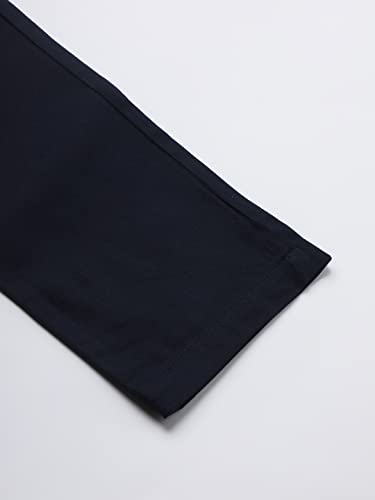 Image of Hubberholme Men's Regular Fit Cotton Trousers, Ankle Length Elastic & Drawstring Waist Cargo Chinos