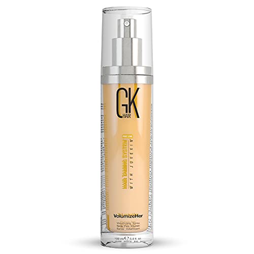 GKhair Global Keratin Volumizeher Spray haarverdikkingsspray voor dames en heren - haarvolumizer en texturerende spray voor haarvolume (VolumizeHer 100ML)