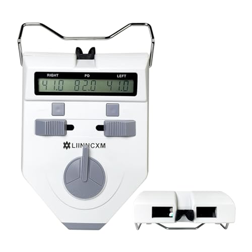 VV LIINNCXM Digital Pupilometer PD Meter LCD Display Optical Interpupillary Distance Ophthalmic Measuring Tool