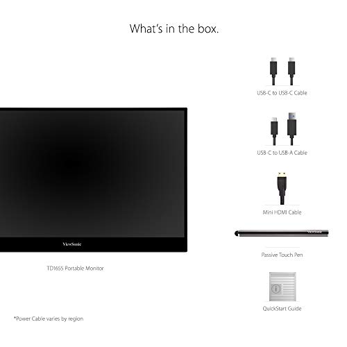 Portable 15.6 1080p Touchscreen Monitor for Professionals
