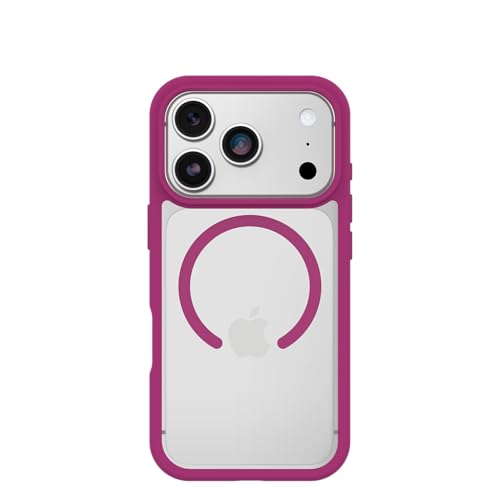 Image of OtterBox iPhone 17 Pro Profile Series Case Compatible with MagSafe - Rose Crystal - Pink - Ultra-Thin, Stylish Minimalist iPhone Case