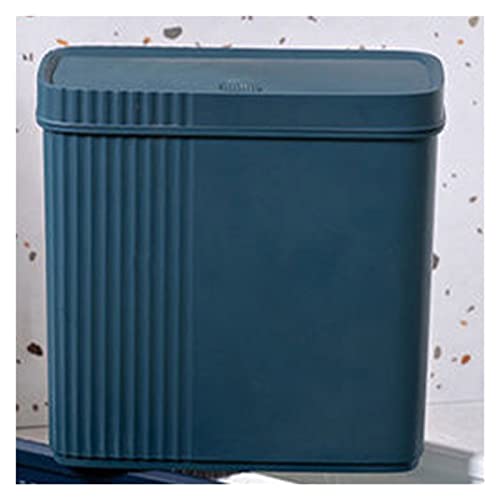 Kitchen Trash Can with Lid Bathroom Smart Garbage Recycling Bin Container Automatic image 2