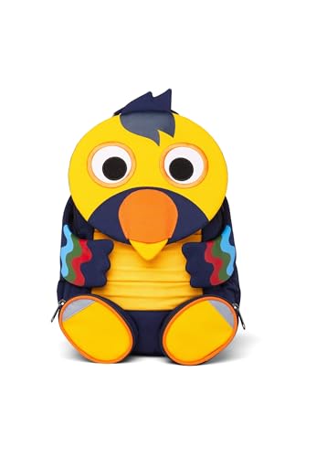 Affenzahn Unisex Kinder AFZ-FAL-001-046 Kinderrucksack, Tukan-Mehrfarbig, Einheitsgröße