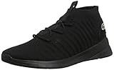 Sohle: Gummi Lacoste Herren LT FIT-Flex 319 1 SMA Sneaker, Schwarz (Black/Black), 44 EU