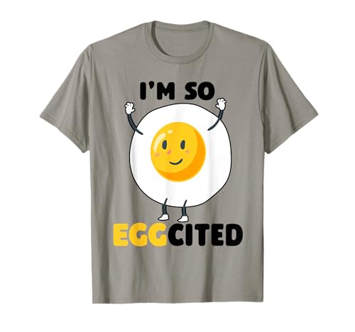 Oeuf cité, je suis si mignon, jeu de mots sur la nourriture T-Shirt