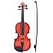 Violin, Premium Violin Simulated Acoustic Violin Adjustable String Musical Develop Practic Instrument for Beginners (1#)