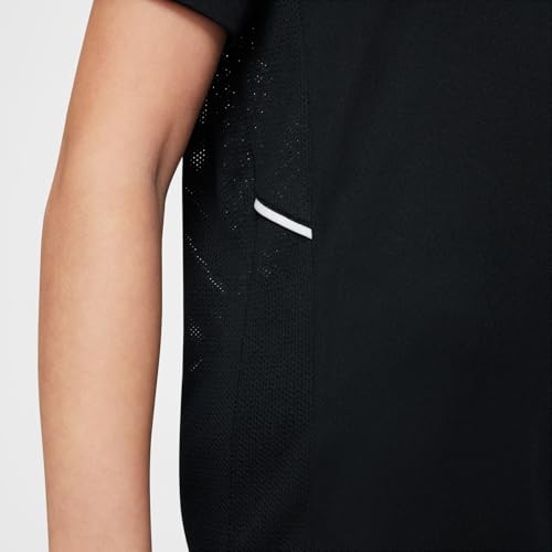 Nike Academy Camiseta De Fútbol Dri-Fit - Niño/A, Black/Black/White/White, HJ3716-010, M