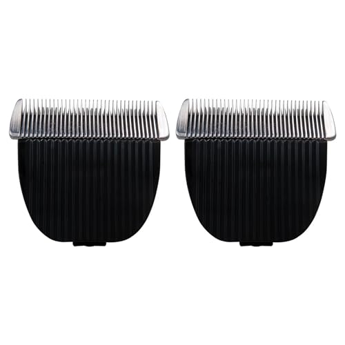 INGQI Replacement Blade Compatible for Oneisall Low Noise Dog Clippers, Ceramic Blade & Stainless Steel Blade, Cut Length 0.5mm -2 Pack